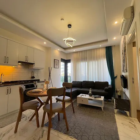 Appartement 1+1 Kestel Denize 100 Mt Alanya
