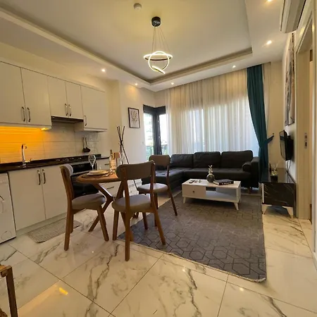 1+1 Kestel Denize 100 Mt Lejlighed Alanya