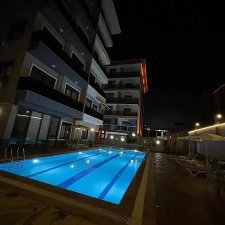 1+1 Kestel Denize 100 Mt Apartment *